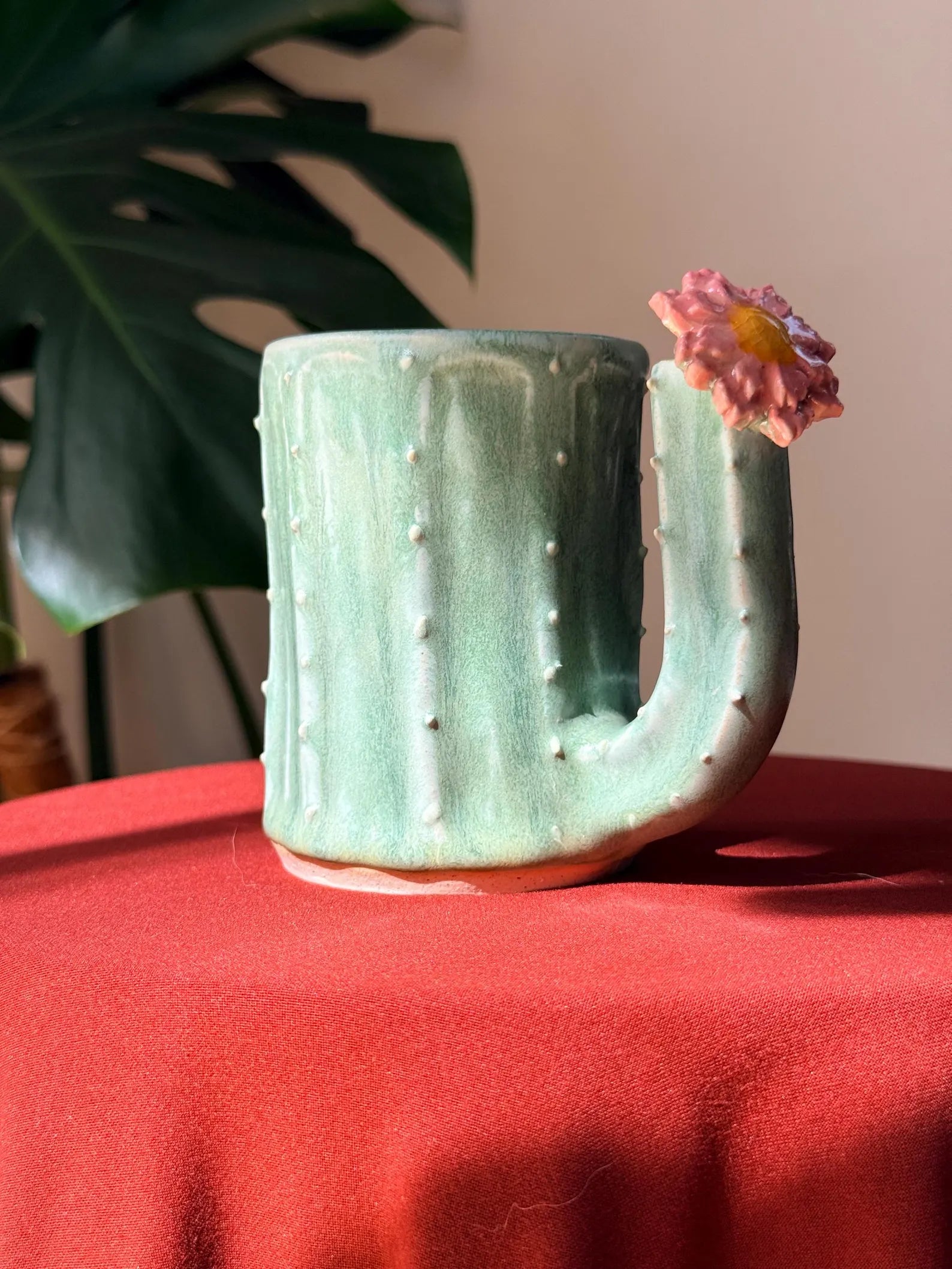Cactus Mug - Moss Green #2